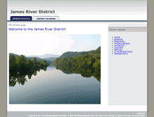 Tablet Screenshot of jamesriverdistrictva.org